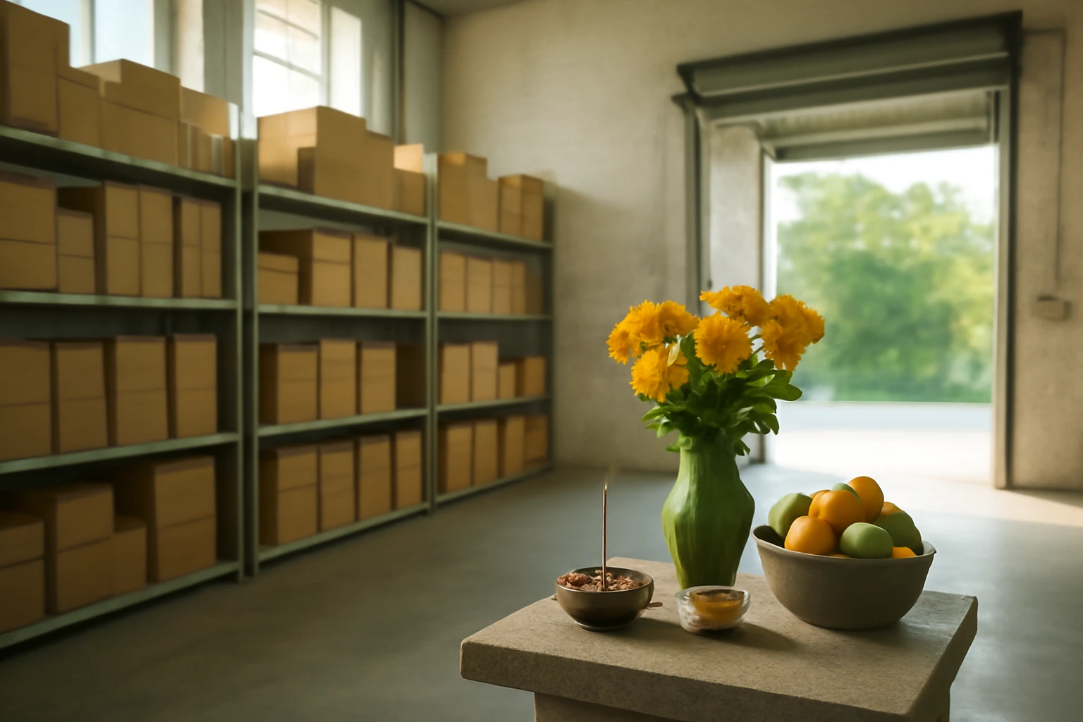 Cúng khai trương xưởng, kho hàng và shop online: có cần không, lễ đặt ở đâu và an toàn phòng cháy