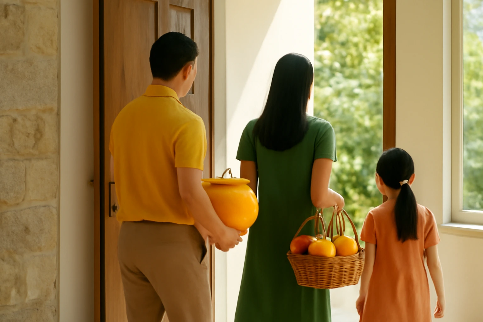 Lễ nhập trạch về nhà mới: trình tự từ sáng sớm tới khi nấu bữa cơm đầu tiên