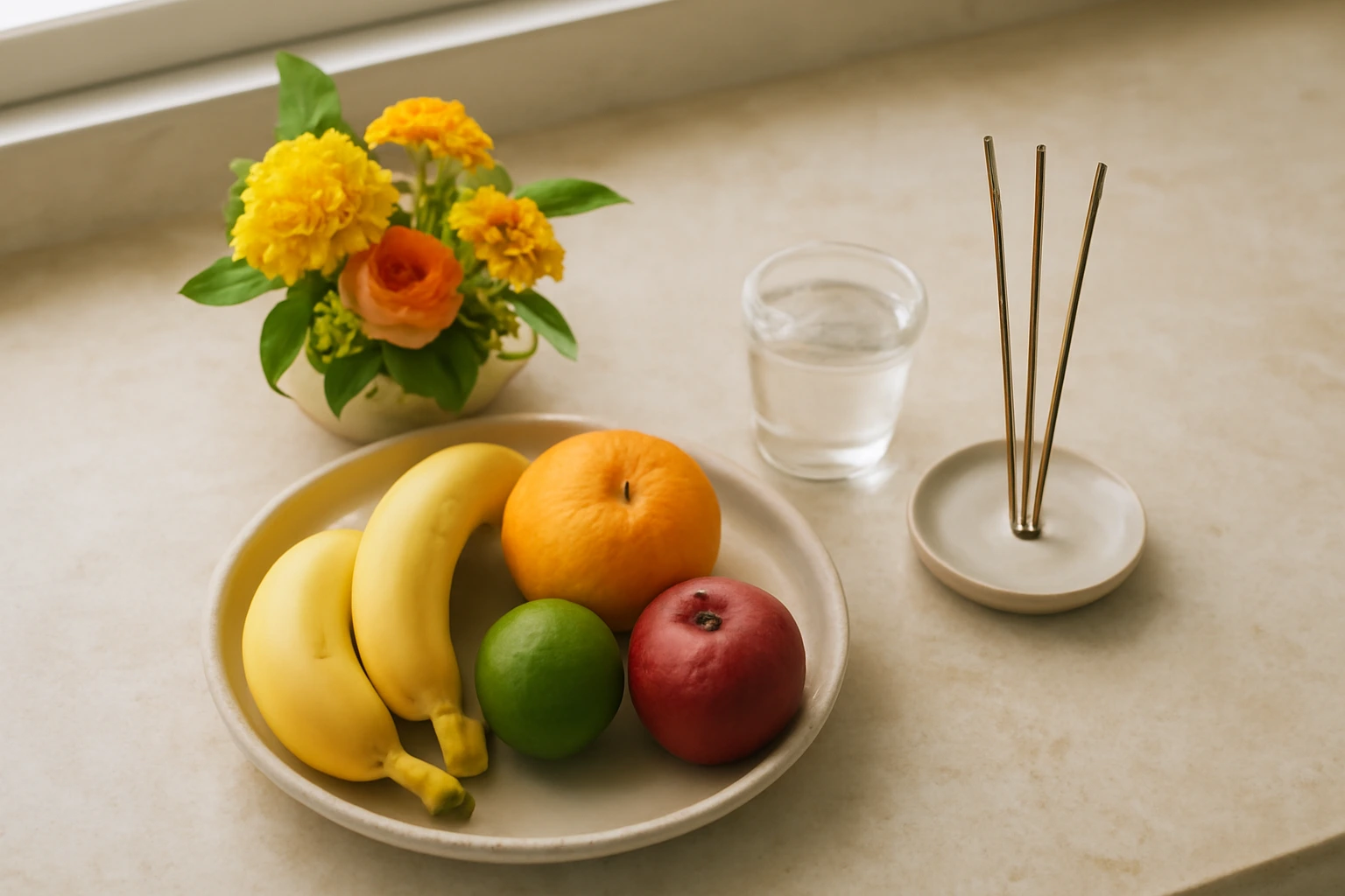 Mâm cúng rằm, mùng một tối giản: bao nhiêu là đủ lễ mà không phí