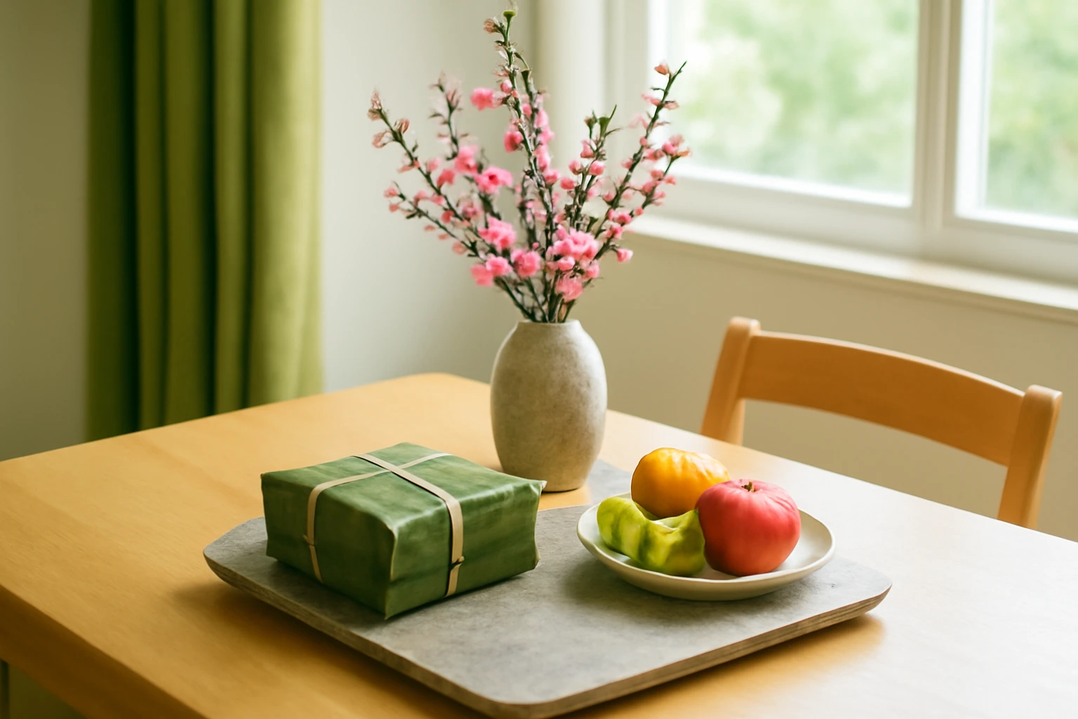 Mâm cúng Tết cho gia đình nhỏ ăn Tết xa quê: giữ đủ lễ trong căn hộ, ở nước ngoài